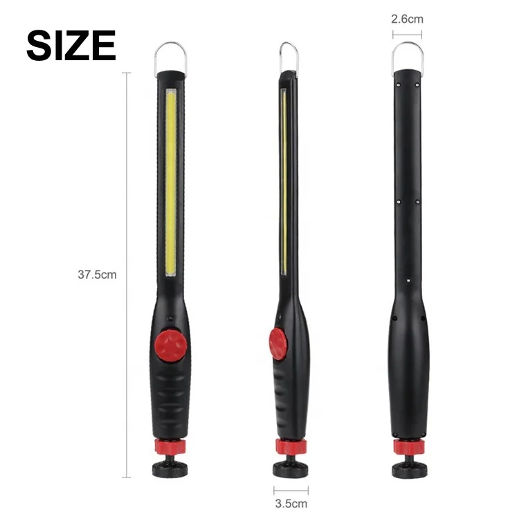 ABS Cob Led Outdoor Flashlight Rechargeable 10W Working Light