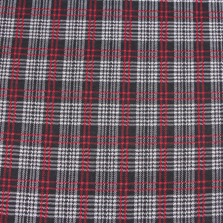 Winter Textile Knitting Madras Check Suit Textured Fabric Polyester Spandex Jersey Fabric Knitted A4 Size Sample YARN DYED 1000M