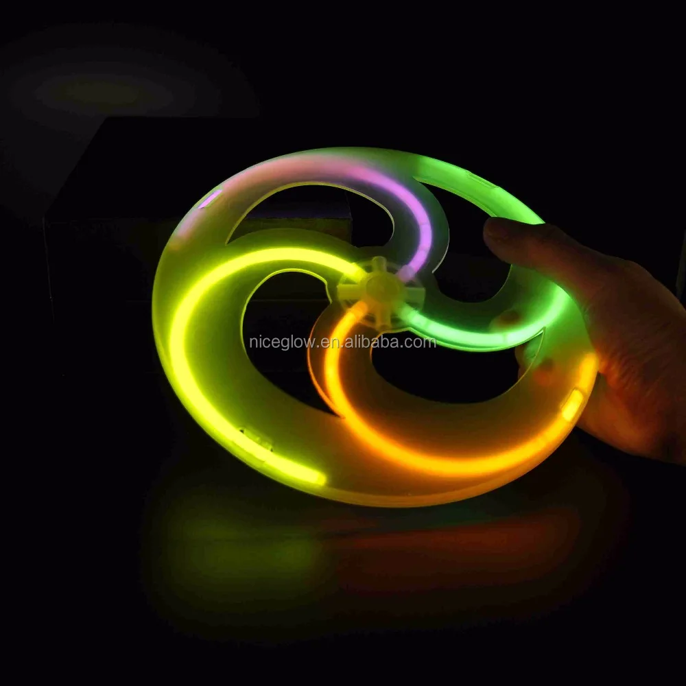
Color Glow in Dark Light Flying Disc Party Favor 