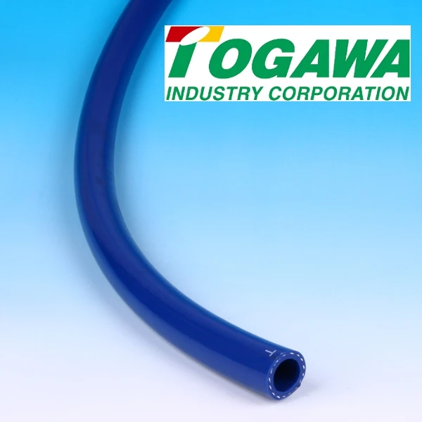 Flexible air hose (PVC) for compressor, car maintenance, sheet metal. Made in Japan by Togawa Industry (hose for air compressor)