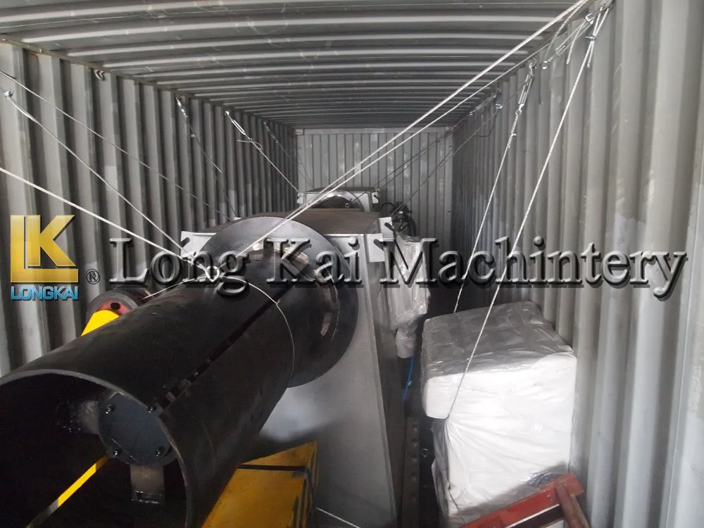 Stucco aluminum foil embossing machinery for Phenolic foam board