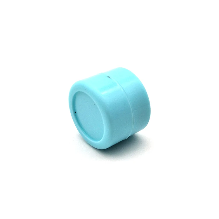 
Hot Selling Custom Logo Mini Cosmetic 3ml 5ml 7ml DABs Reusable Round Wax Storage Silicone Jars Wax Container 