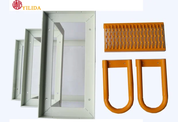 Industrial style decorative mesh expanded metal stair treads