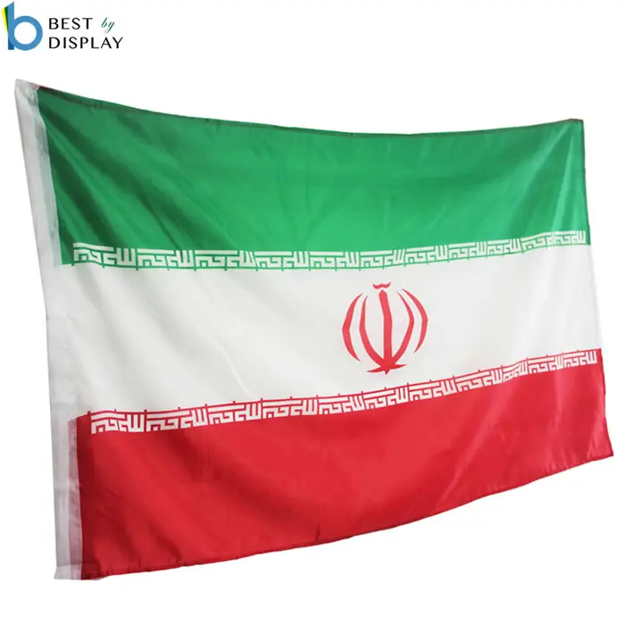 Custom wholesale Middle East nation Iran country flag for sale