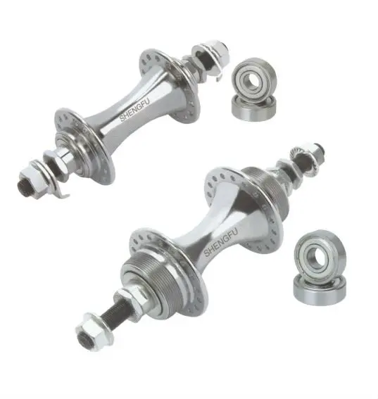 rear and front bicycle hubs