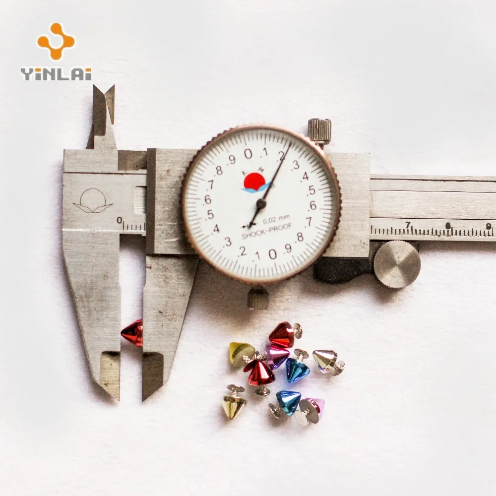 Заводская Продажа всех видов шипов, шпилек, пластиковые панк-заклепки для обуви