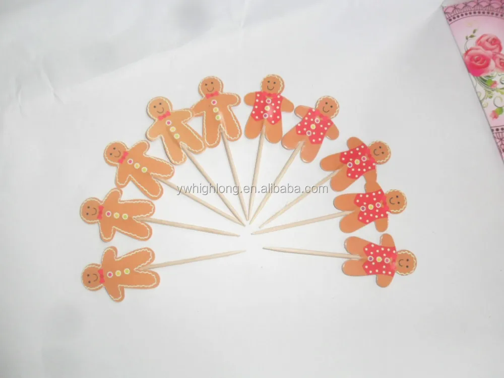 Diy Happy New Year Cup Cake Topper Cake Picks Flag For Eve Birthday Christmas Party Decoration Cake Decorating Supplies