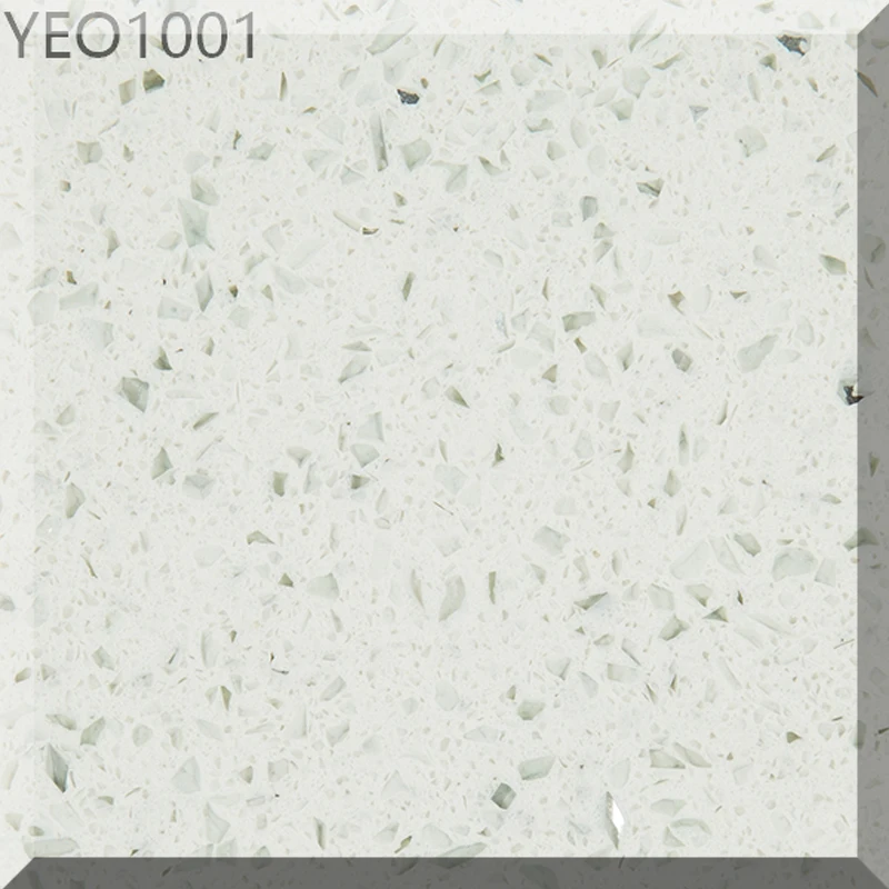 
Crystal Polar White Quartz Stone 