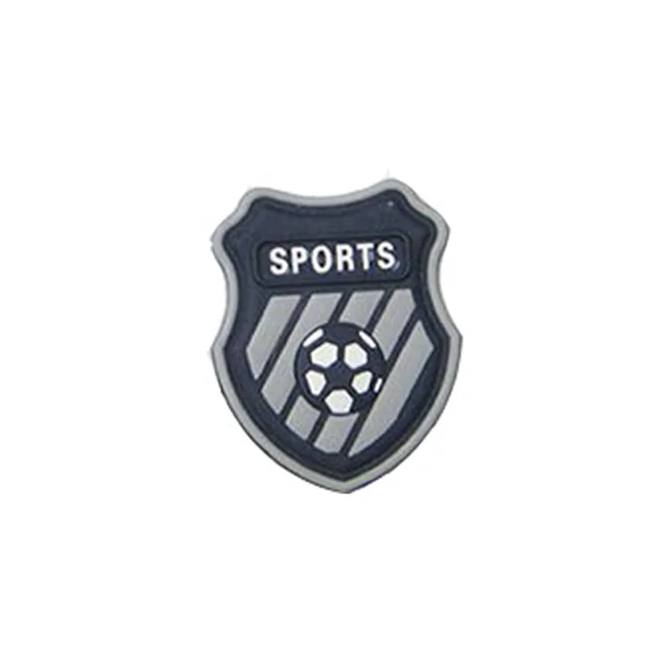 Customized Label PVC Soft Rubber Logo Plastic Label Silicone Trademark For Clothing/Bags