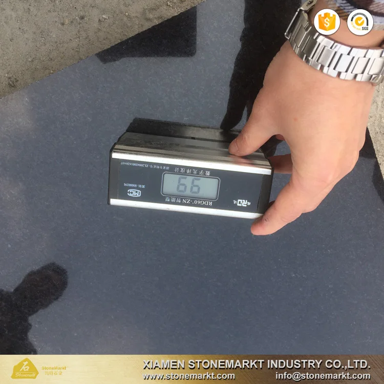 Polished 120*60*1cm China black granite tile