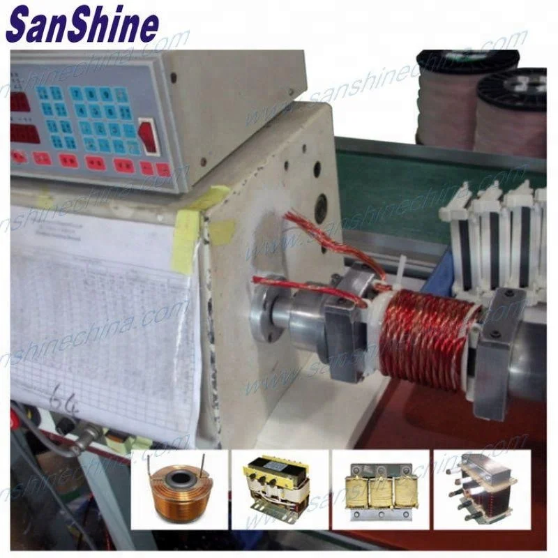 Одношпиндельный цифровой прецизионный автоматический высокопрочный скручивающий станок для обмотки катушек реактора с толстой проволокой