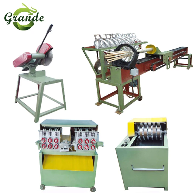 
Hot Sale Professional Complete Bamboo Toothpick Making Machine/Wood Toothpick Process Machine 