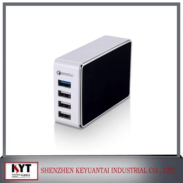 Быстрое Зарядное Устройство 3.0 43 Вт 5V5A + КК 3.0 4 USB Зарядное Устройство Адаптер Путешествия Адаптер