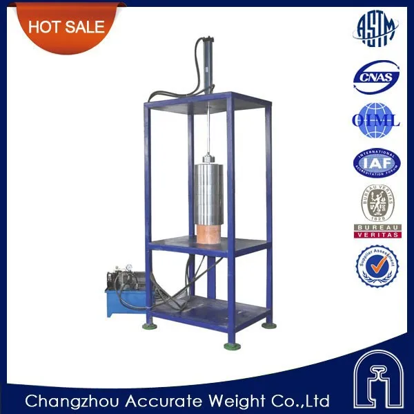 Low-cost, Load test weights machine for keli load cell