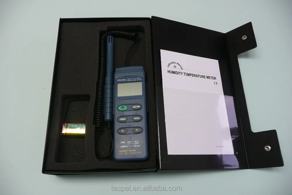 DTM-321  thermometer HUMIDITY temperature data logger