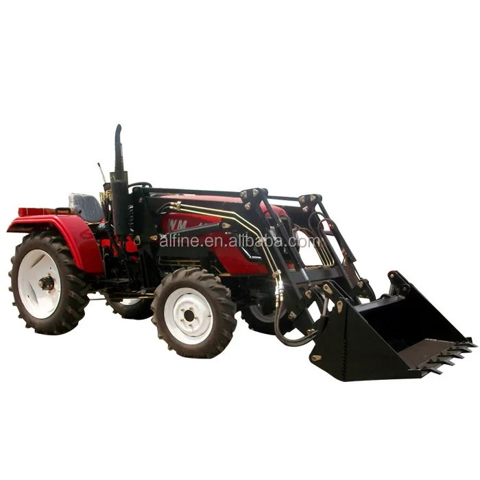 Factory directly sale good quality 25hp 4wd mini tractors with front end loader