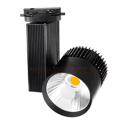 IN-TL106 CE RoHS Side Driver Box COB 10W 15W 20W 30W LED Track Light Rotatable Spotlight Lamp Fixture Lighting