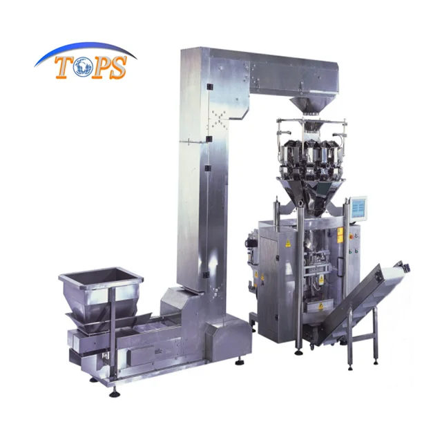 Full Automatic Multi-head Weigher Packaging Machine For Wheat / Rice