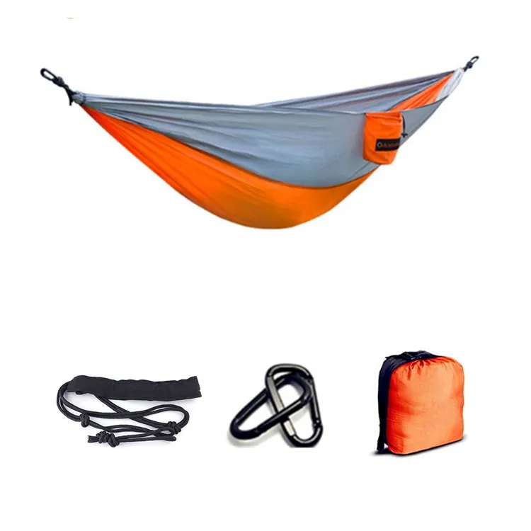 Adjustable Relaxation Survival Folding Military Taffeta Hammock