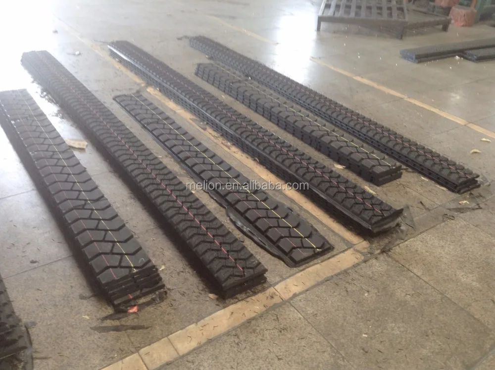 Chinese precured truck tire tread rubber for recap industry- Pattern M