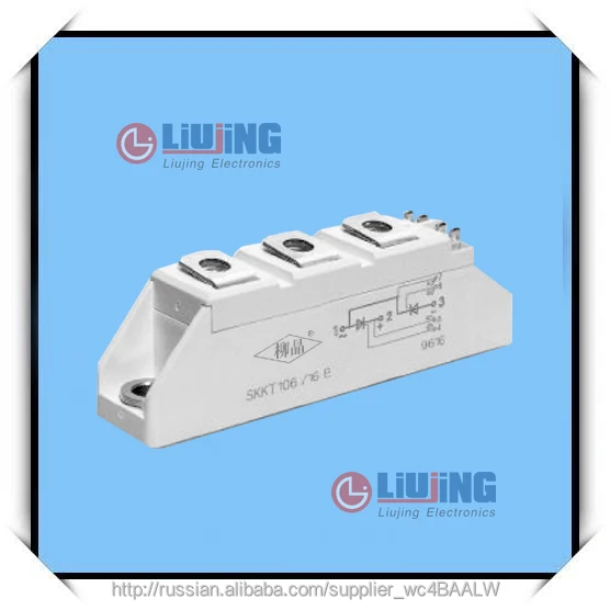 Liujing Semikron Power Rectifier Diode Modules SKKT106
