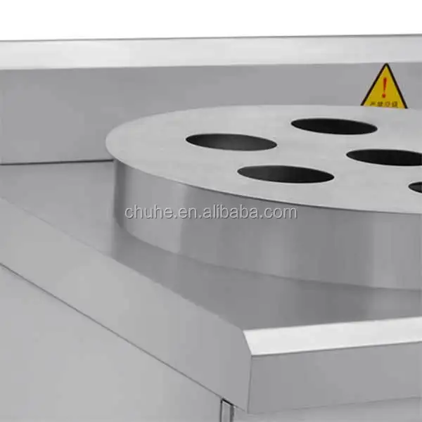 
Electric steamer with induction cooking 