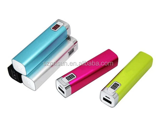 2600mAh Fashion Travel USB Super Start Mobile Phone Battery Charger