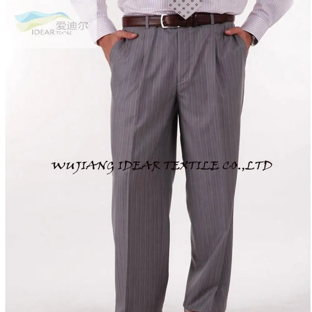 Elastic Twill Wool Fabric ,Elastic Worsted 50%wool 35%polyester10%rayon5%spandex