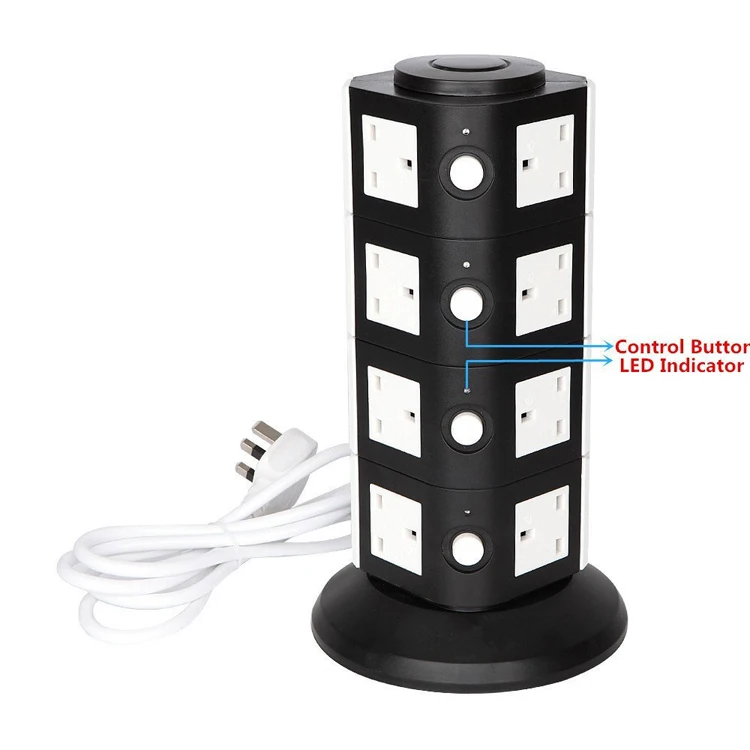 
surge protector sockets power outlet multi plug spike strips 