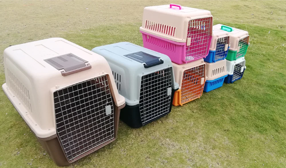 C&C  assorted sizes traveling dog cat cage carrier box indoor quality pet cat cage pet travel