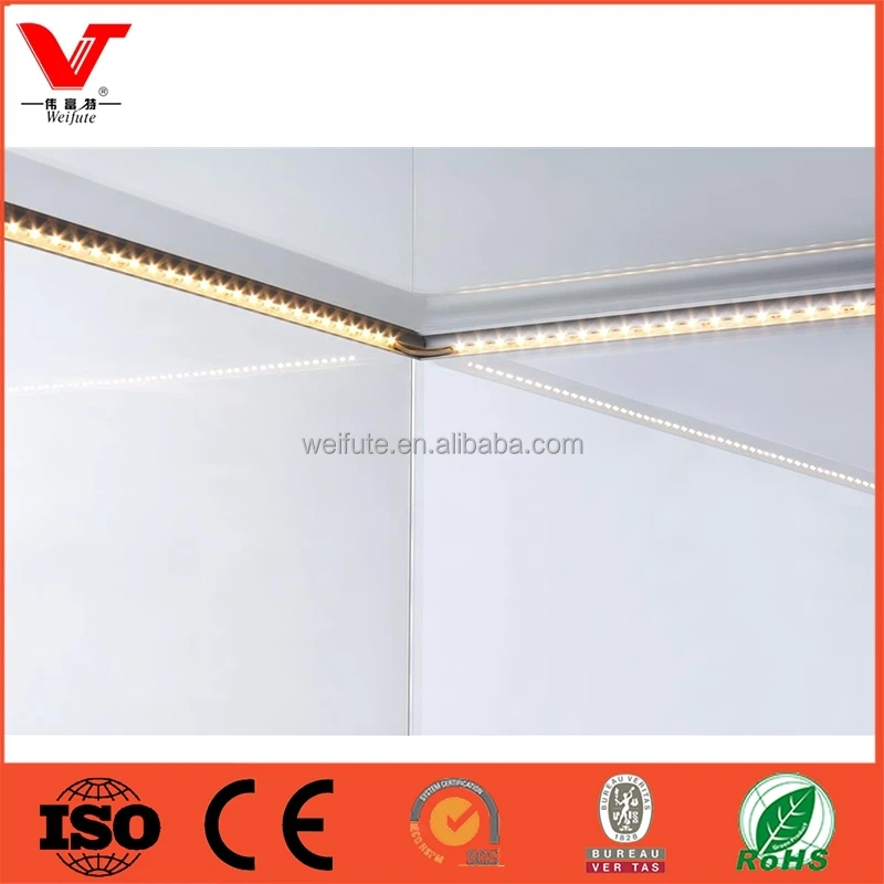 
New retail wooden glass jewelry store showcase and counters 