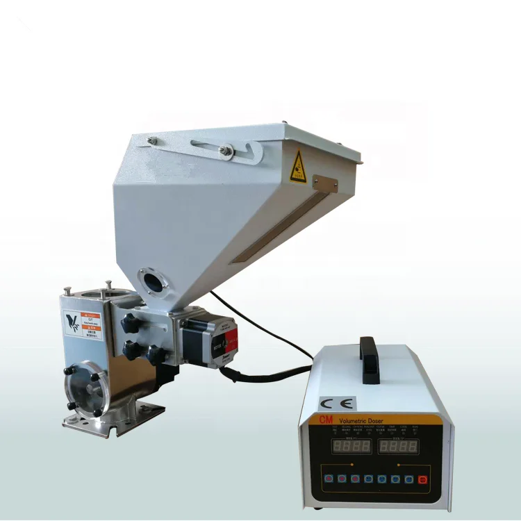 Industrial Plastic Volumetric Doser mixer for Injection Extrusion and Blow Molding