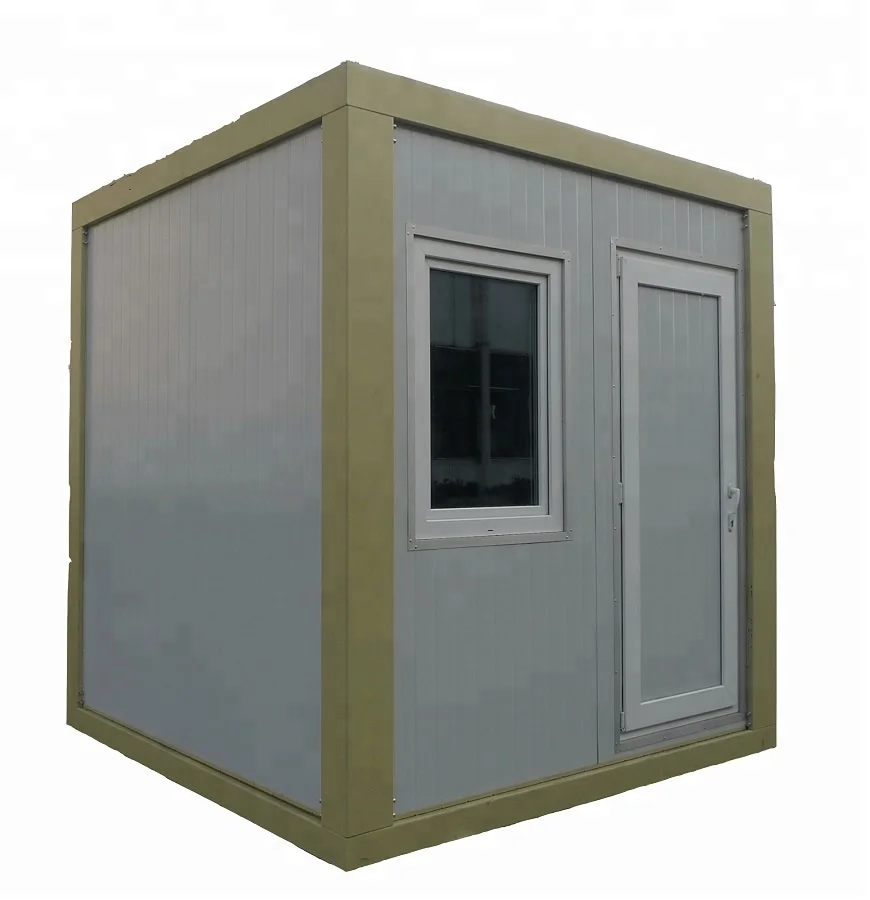 10ft sentry box kiosk portable guard house modular prefabricated tiny house