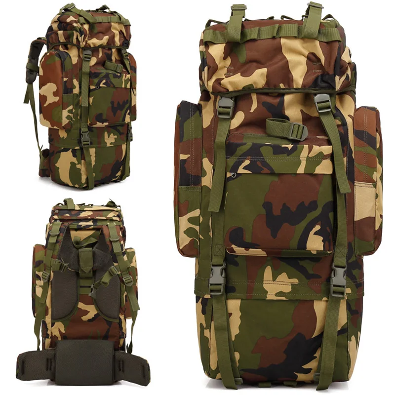 
Best selling oxford fabric waterproof 65L military backpack tactical 