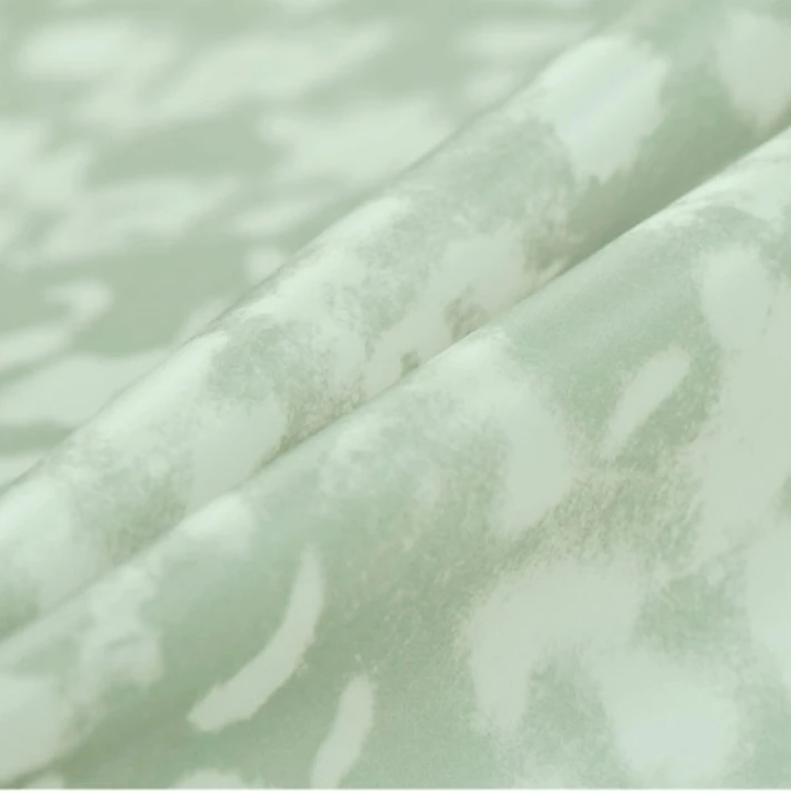 
100 pure silk organza satin fabric custom digital print fabric silk 