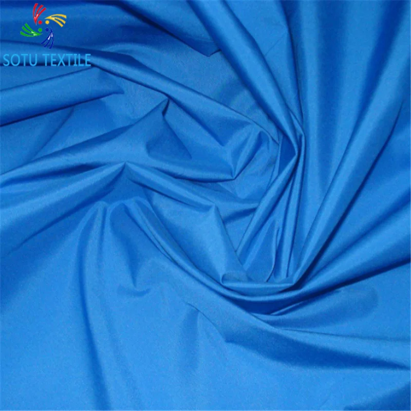 Polyester Flat Pu Milky Coated and Printed Dewspo Fabric