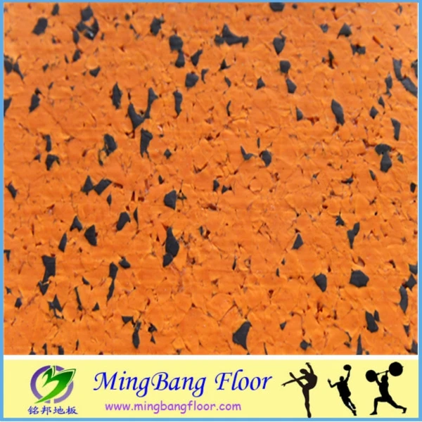  30 мм толщиной Противоскользящий резиновый напольный коврик в рулоне Напольный Пол для тренажерного зала