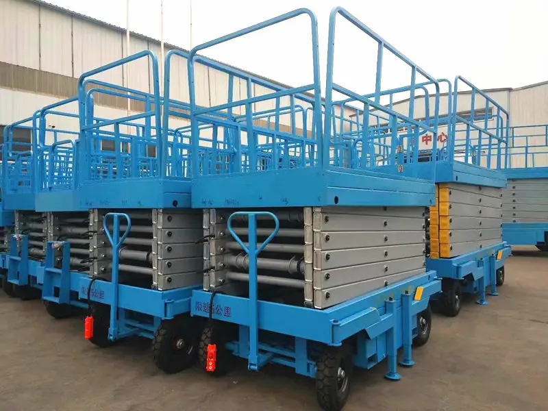 QYCY0.5-6m 500kg High quality Movable Scissor Lift Platforms