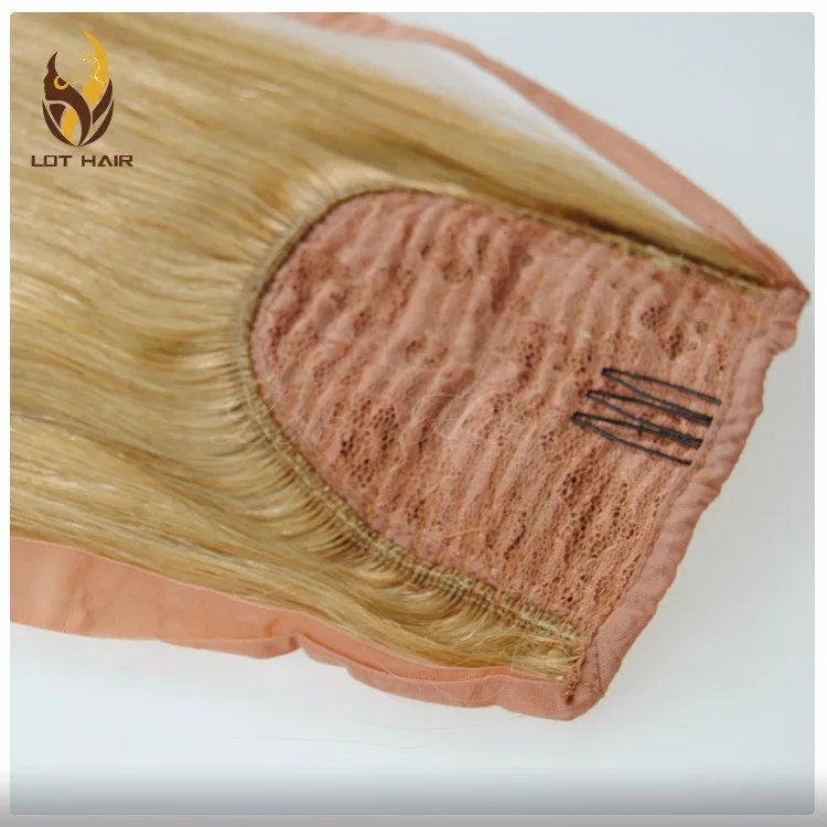 Top sale wholesale Brazilian virgin hair extension Type 100% human hair ponytail