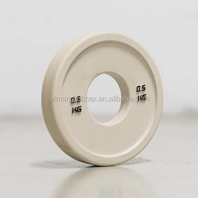 Factory Supply RUBBER Fractional Bumper Weight plate For Cross fitness and Gym