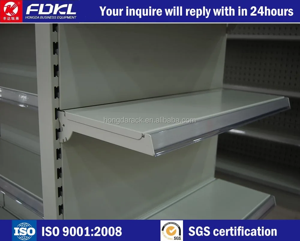 Top quality gondola shelving supermarket shelf metal display shelves