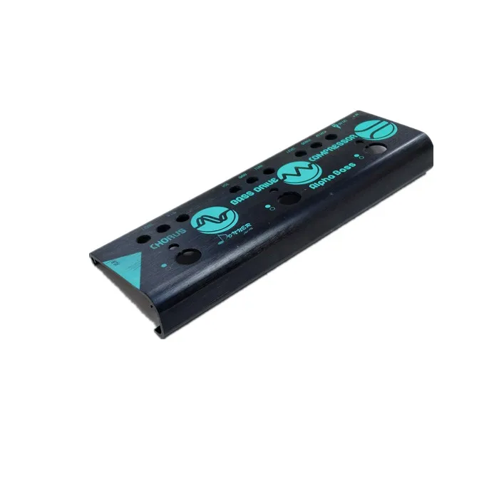 Aluminum alloy profile extrusion processing,6063 aluminum profile sign CNC drilling cnc milling machining processing