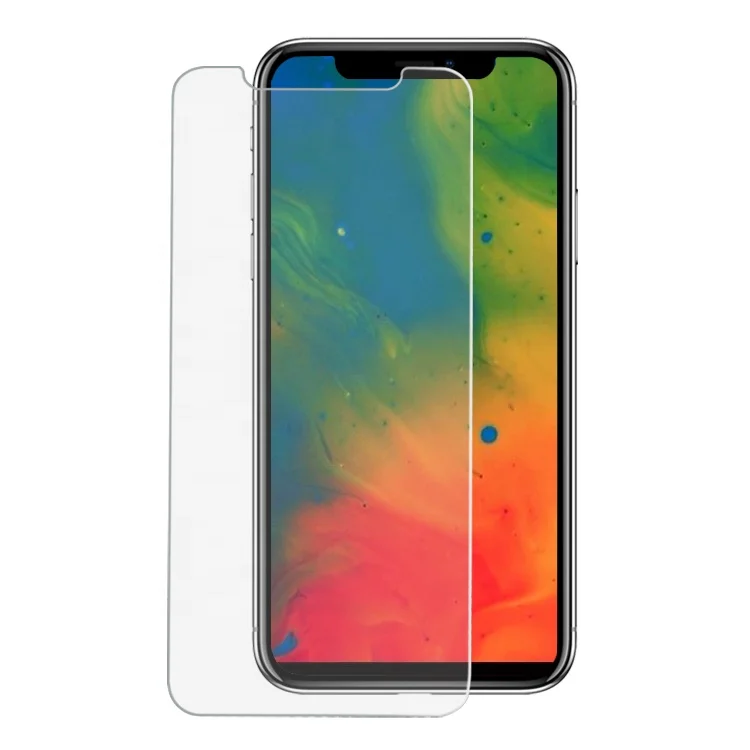 
9H Anti Shock Mobile Phone Film Silicone Tempered Glass Screen Protector 