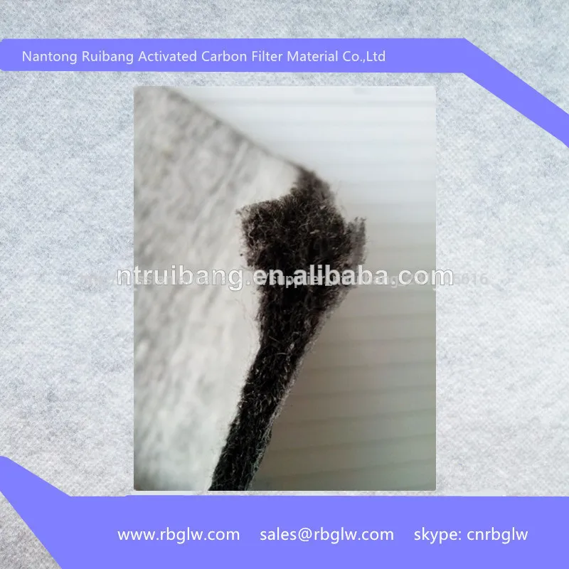 производстве интерлайн материала активированным углем фильтр из ткани