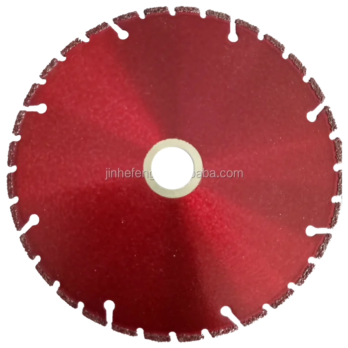 vacuum brazed diamond saw blade sharpening cutting disc for granite marble