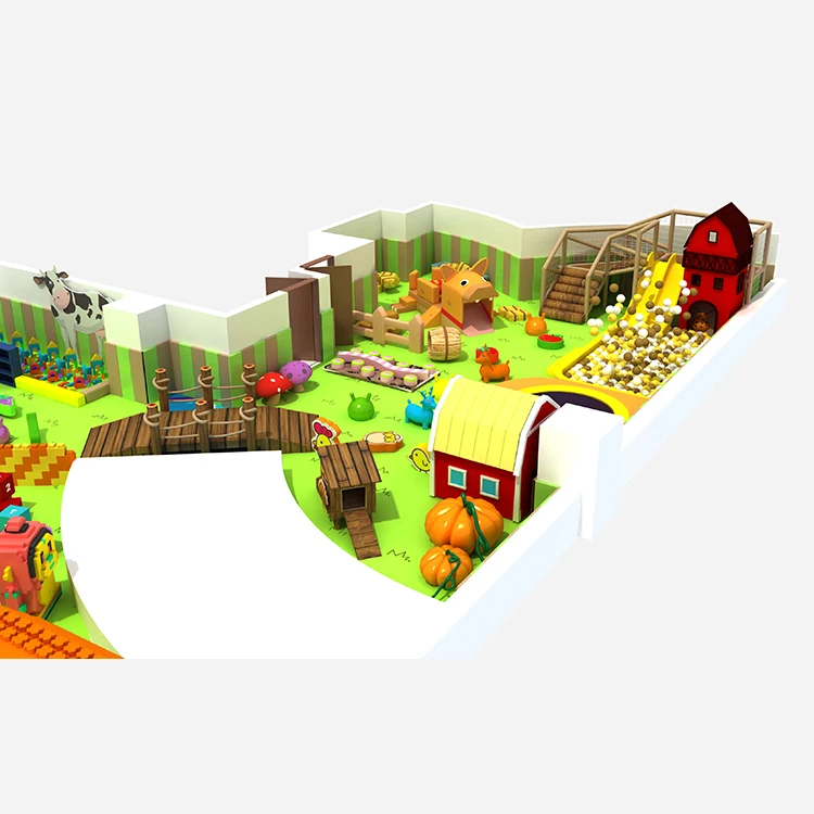 Commercial climbing blocks ball pit large kids adult kids play game  exciting slides softplay indoor playgrounds
