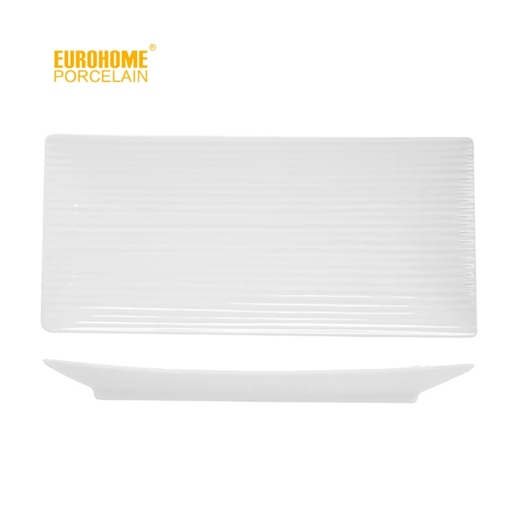 china supplier hotel hall event restaurant white cheap round selling durable porcelain sushi plate