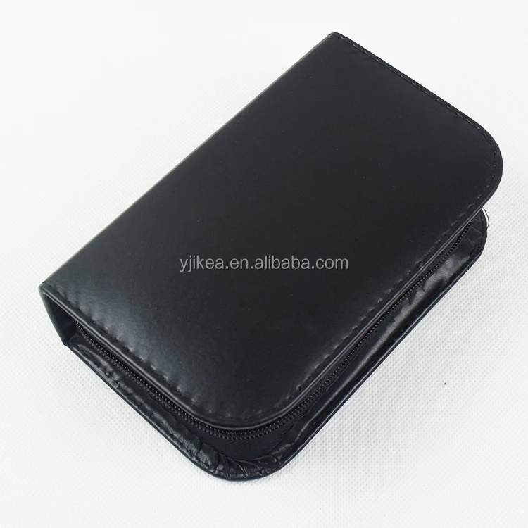 
Best quality 8pcs accessories black pu leather shoe cleaning kit 