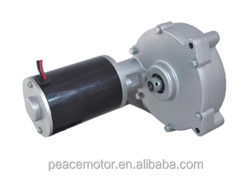 ZY6812 brush PMDC motor with gearbox reducer 12v 24v for electric tool and Golf car