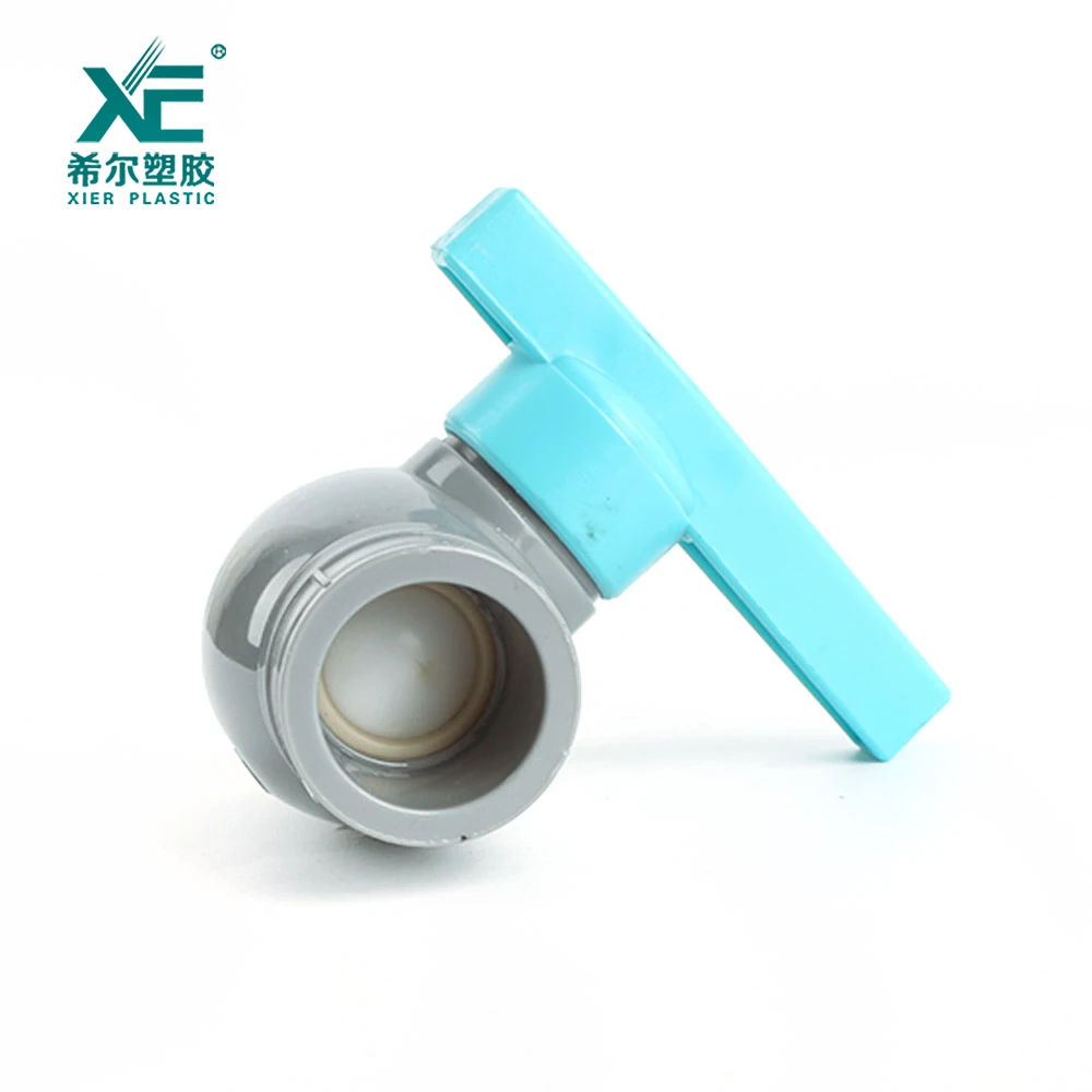Excellent quality durable free sample pvc plastic ball valve